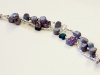 3-reihiges Armband mit Glitzer